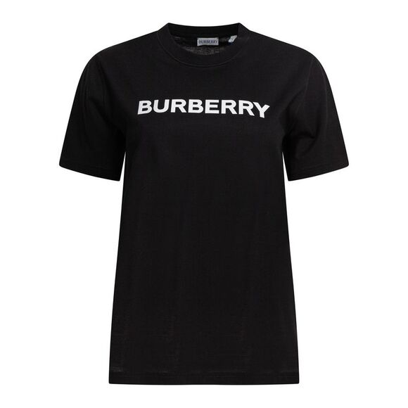 Burberry Women Crew-Neck T-Shirt With Logo - Picture 1 of 4